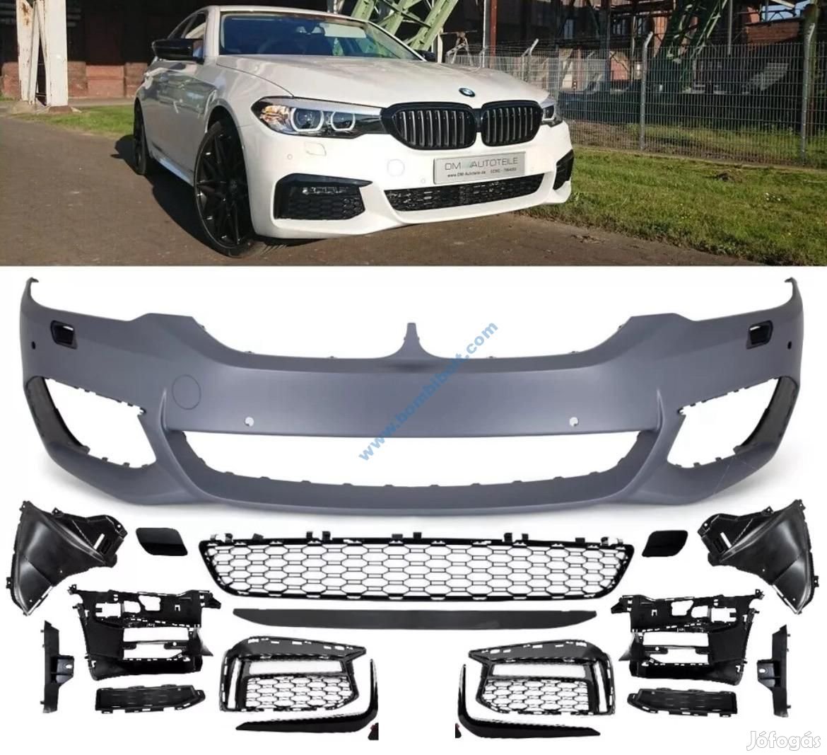 BMW G30 G31 M-tech, M Paket első lökhárító