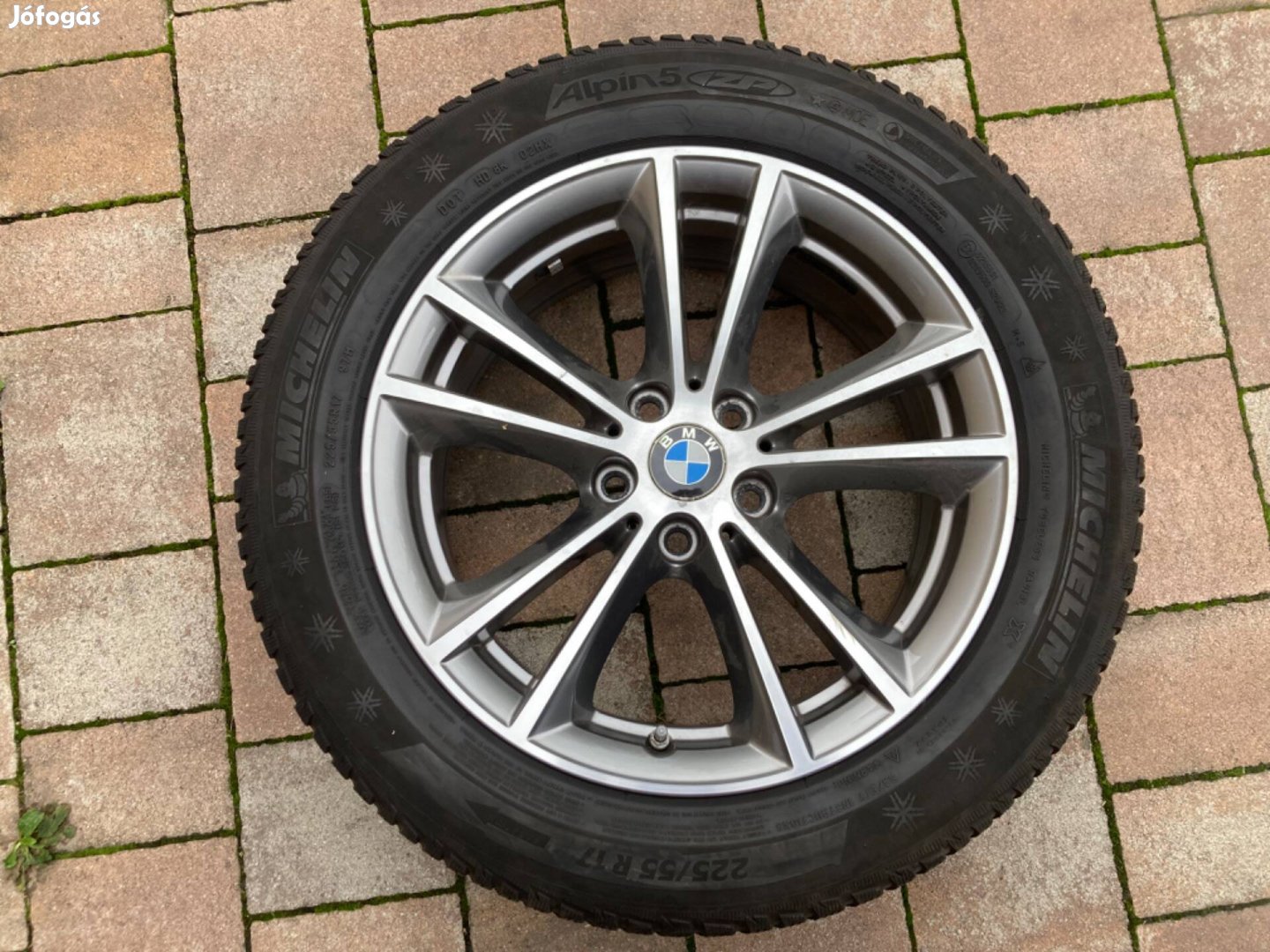 BMW G30/G31 gyári 17-os alufelni garnitúra Michelin téligumival!