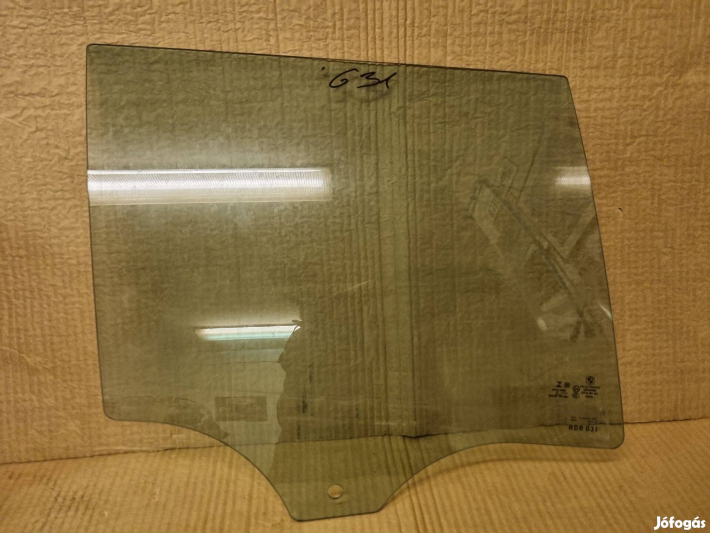BMW G31 Jobb hátsó ajtó üveg
