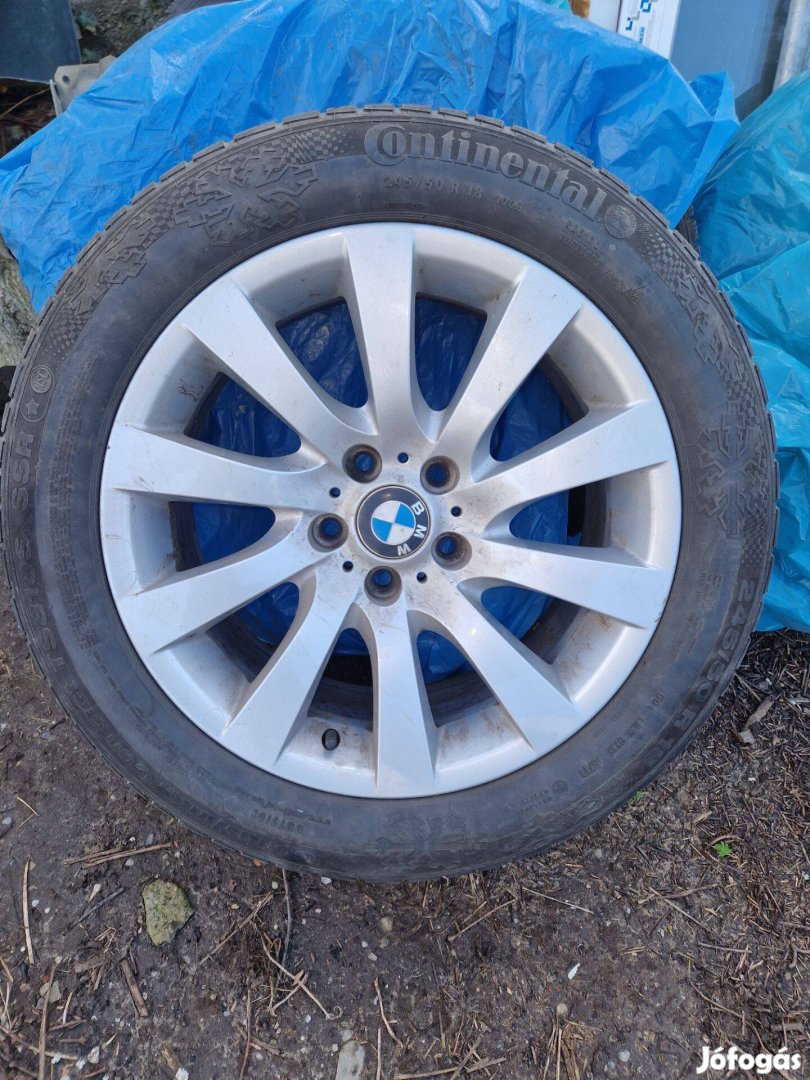 BMW Gyári 18 Alufelni 245/50 R18 Téli Gumival