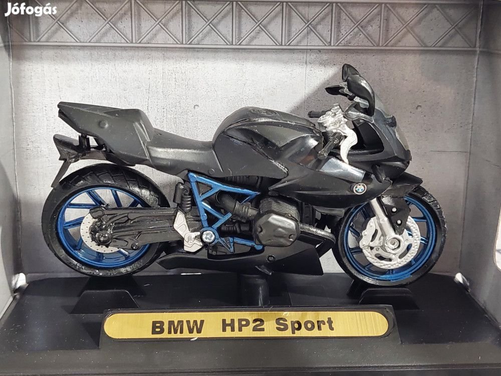 BMW HP2 Sport - fekete -  Motormax - 1:18