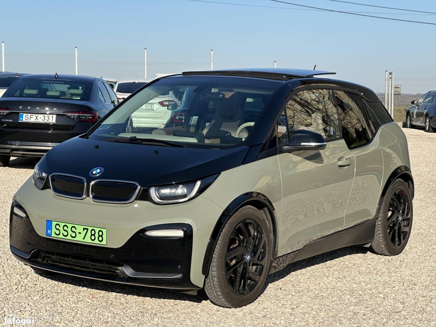 BMW I3 i3s 94Ah REX (Automata) 184LE - Tetőabla...