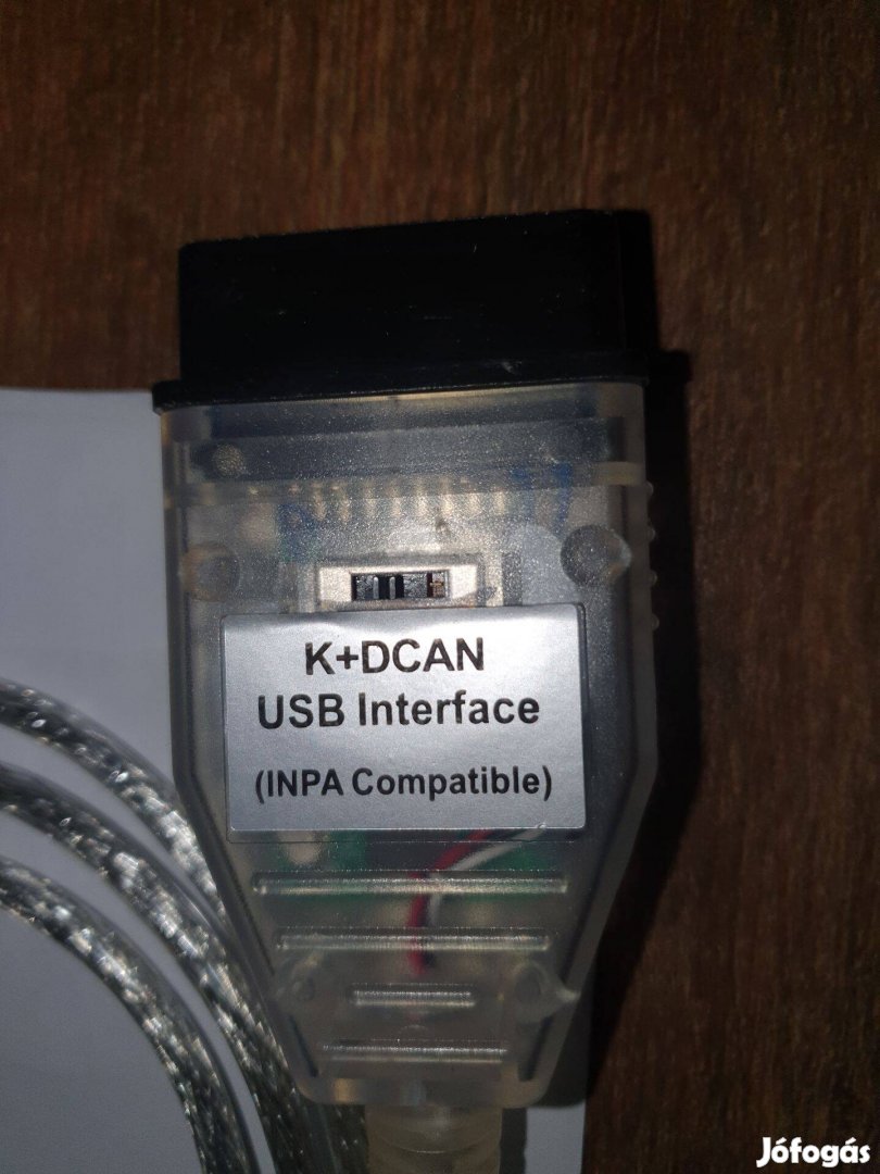 BMW Inpa diagnosztikai kábel + program (Inpa K+Dcan)