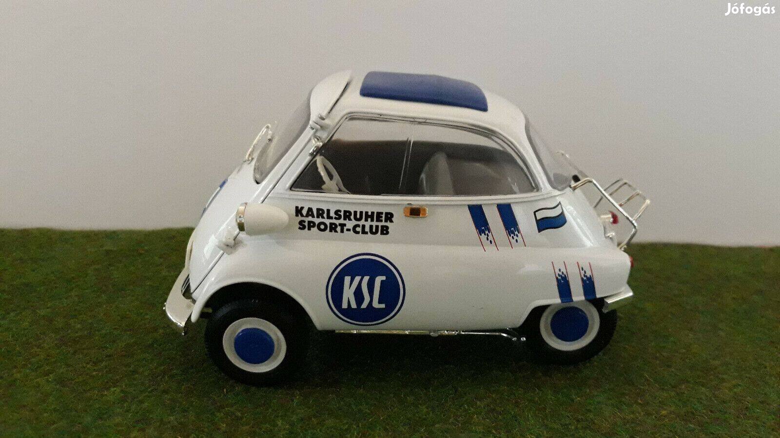 BMW Isetta 1/18 modellautó Nyitható kormányozható ritkaság 1:18