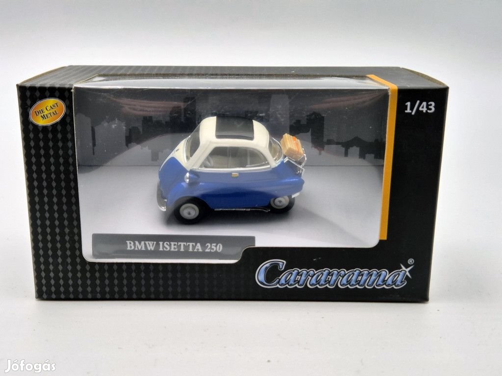 BMW Isetta 250 kék 1960 Cararama - modellautó 1:43