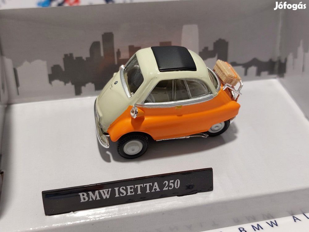 BMW Isetta 250 narancs 1960 Cararama - modellautó 1:43