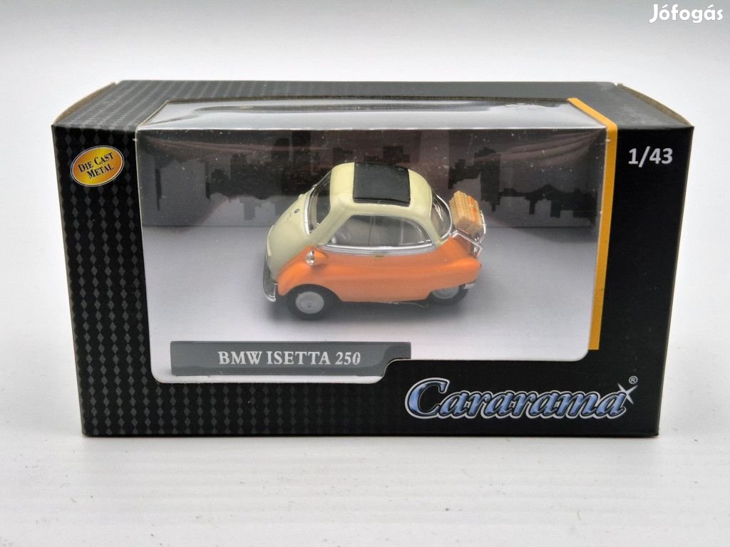 BMW Isetta 250 narancs 1960 Cararama - modellautó 1:43