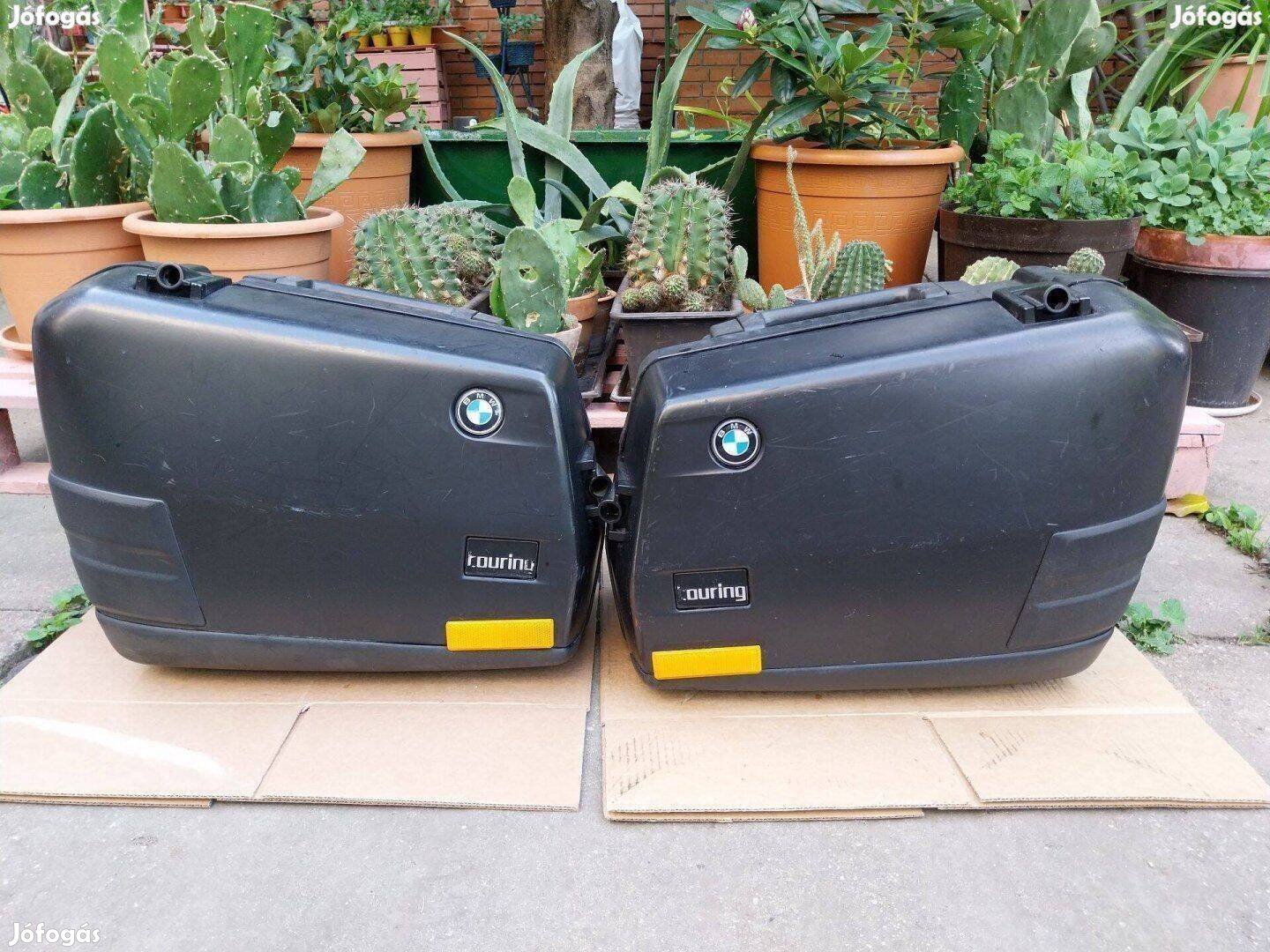 BMW K75 K100 K1100 F650 motor oldal doboz koffer Krauser sérült!