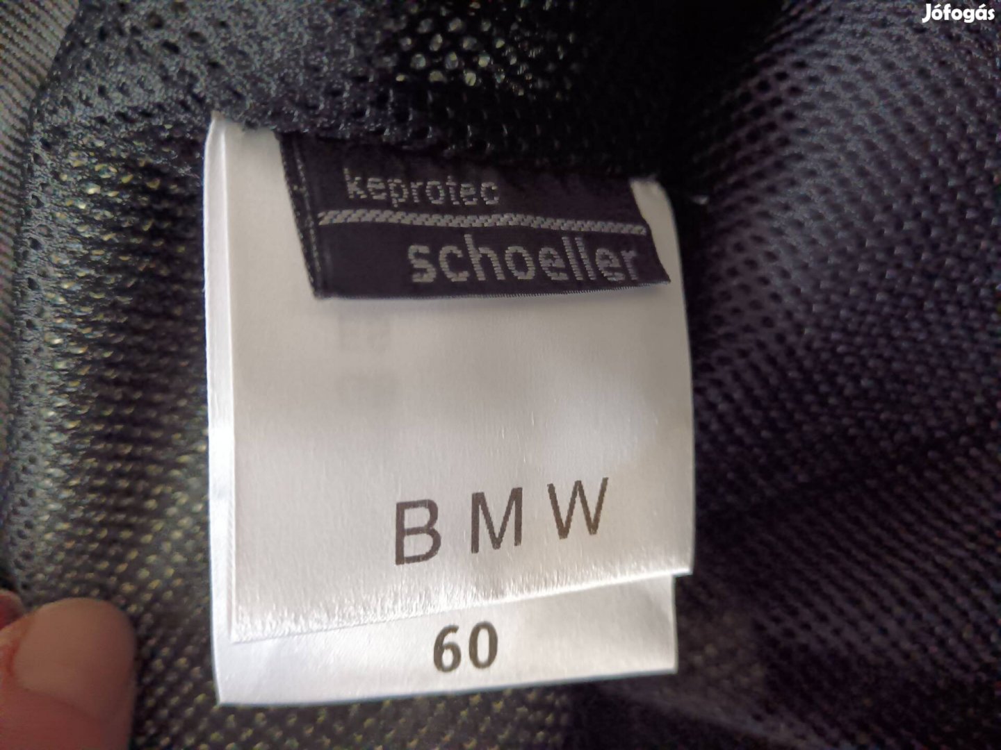 BMW Keprotec Schoeller Black Denim motoros famer