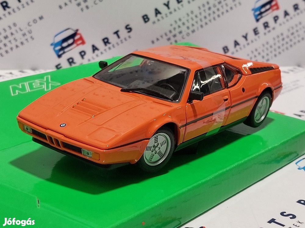 BMW M1 (1978) - Welly - modellautó 1:24