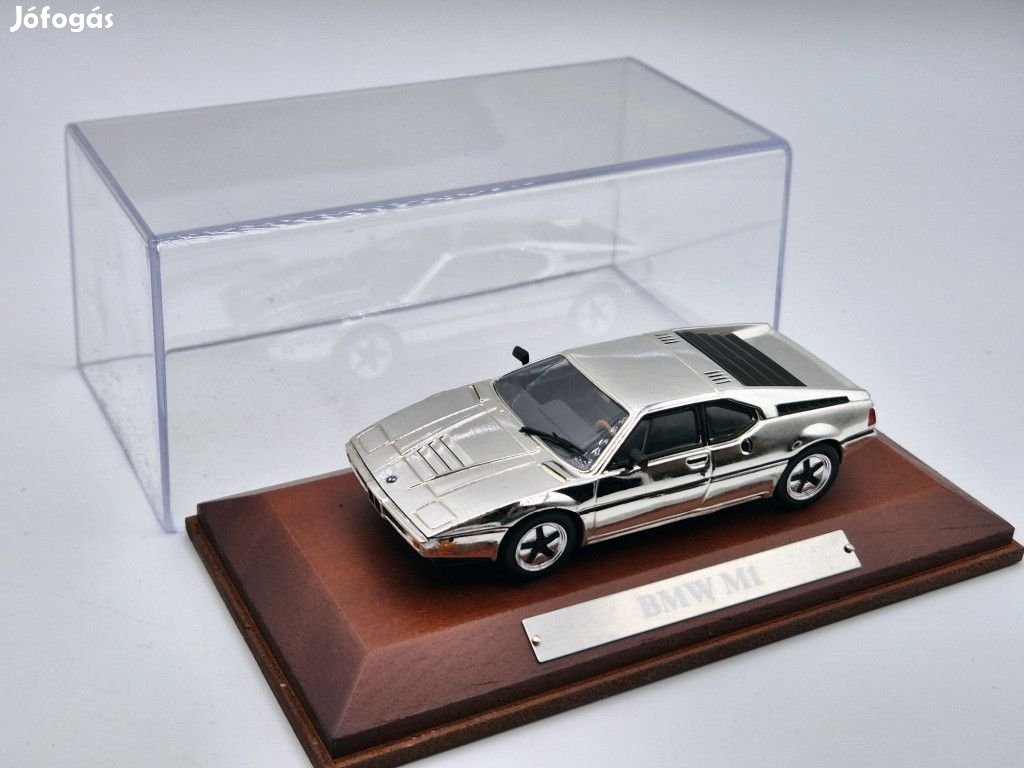 BMW M1 - króm -  Edicola - 1:43