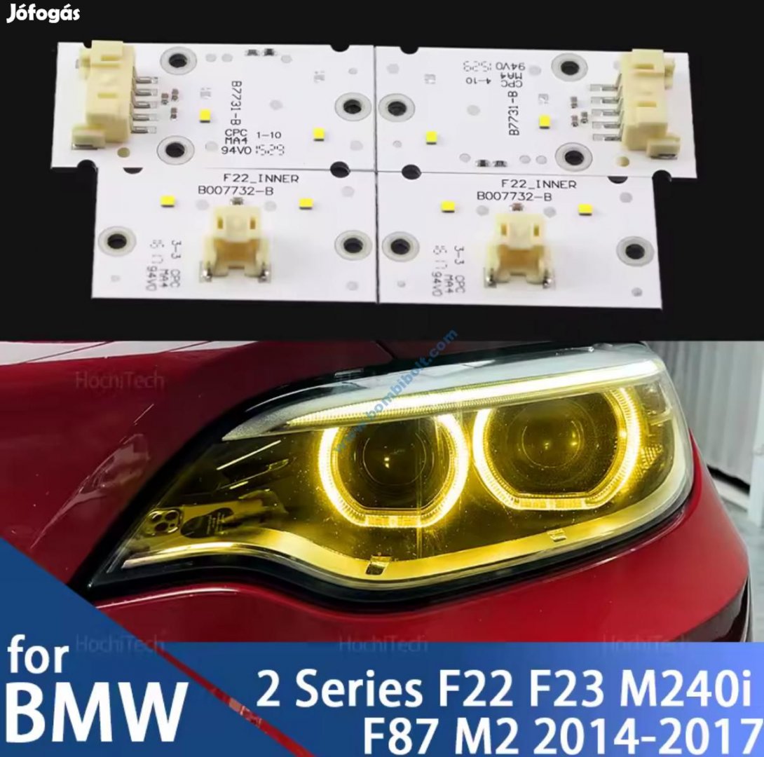 BMW M2 CSL style DRL borostyánsárga led F22 F23 M2 F87 , 2014-2018