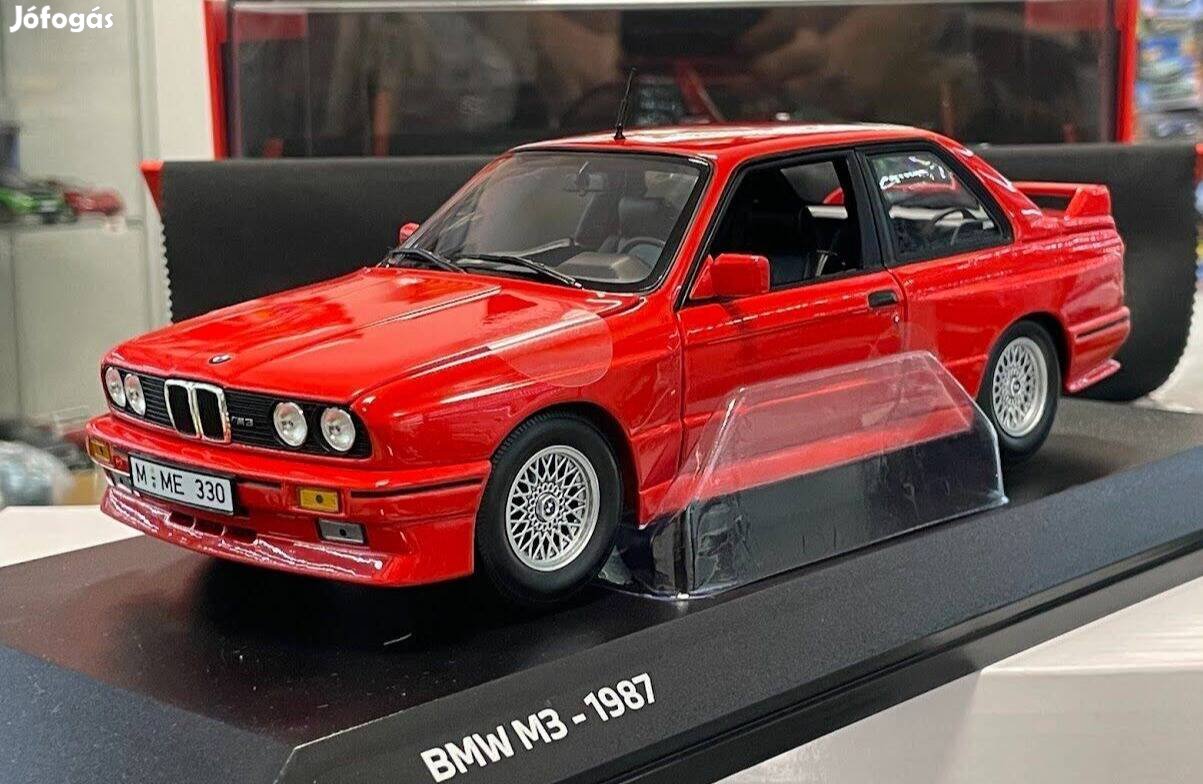 BMW M3 E30 1987 1:18 1/18 Minichamps Dealer Ed. 80435A5D018