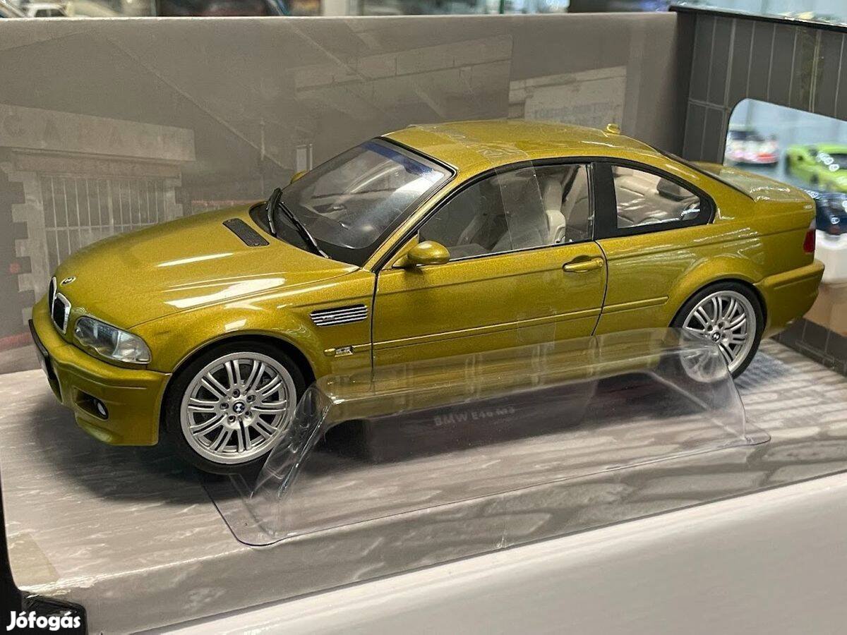 BMW M3 E46 Coupe 2000 Phoenix yellow 1:18 1/18 Solido