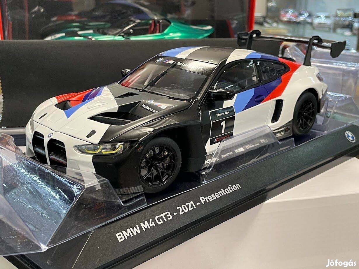 BMW M4 GT3 G82 2021 Presentation 1:18 Minichamps 80435A5D002