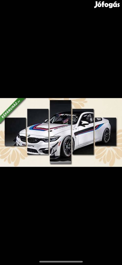 BMW M4 vászonkép