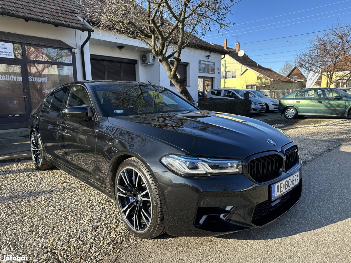 BMW M5 (Automata) Competition PACK / Sérülésmen...