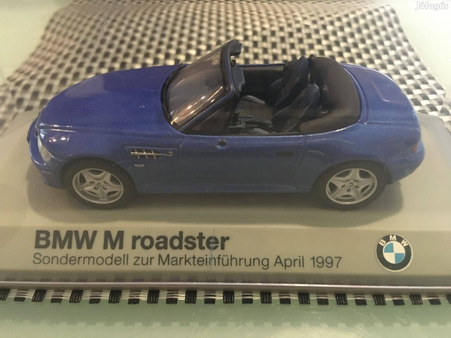 BMW M Roadster 1:43 Fém modell autó