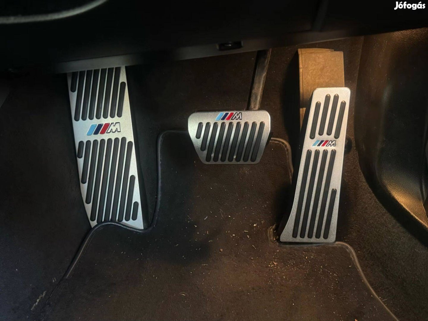 BMW M automata pedál szett 3 db csavaros