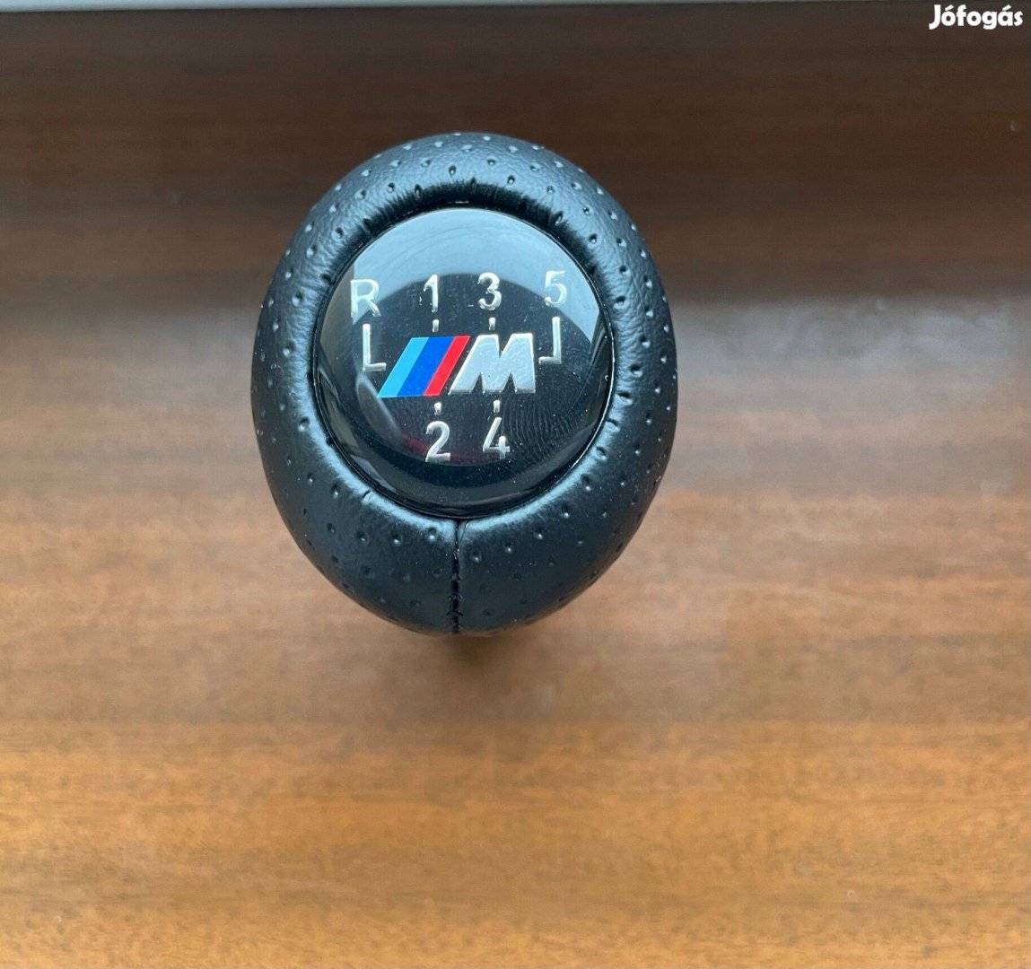 BMW M bőr váltógomb 5, 6 sebességes fekete