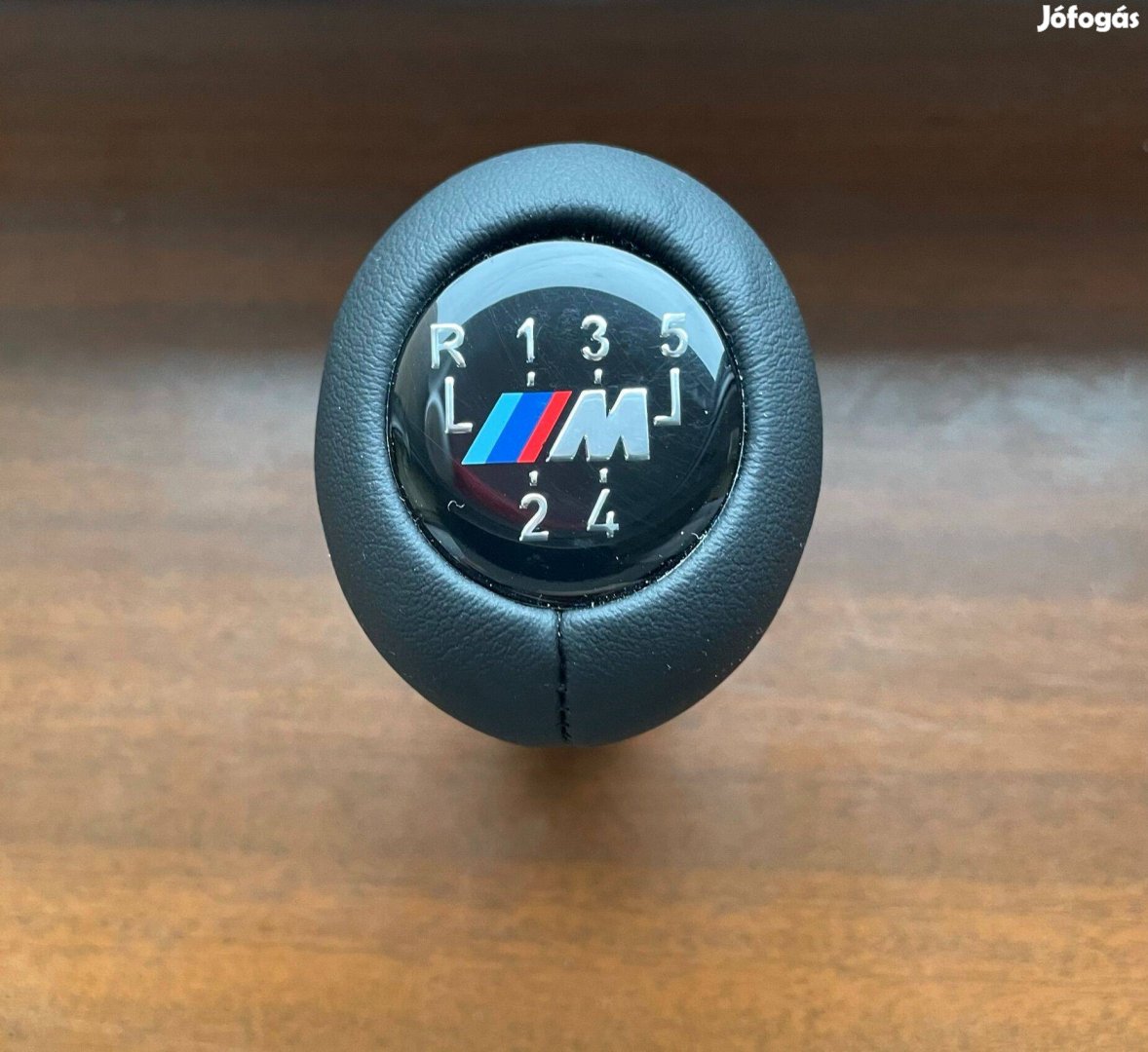 BMW M bőr váltógomb 5, 6 sebességes fekete