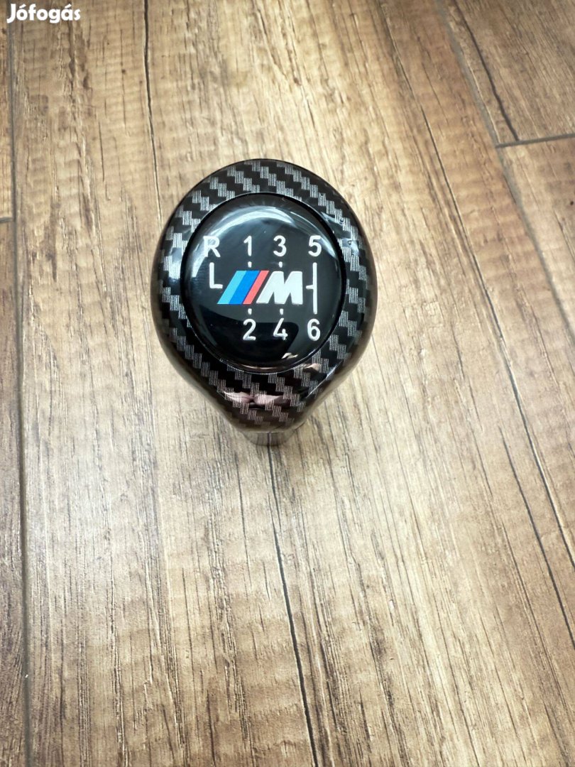 BMW M carbon bőr váltógomb , 6 sebességes