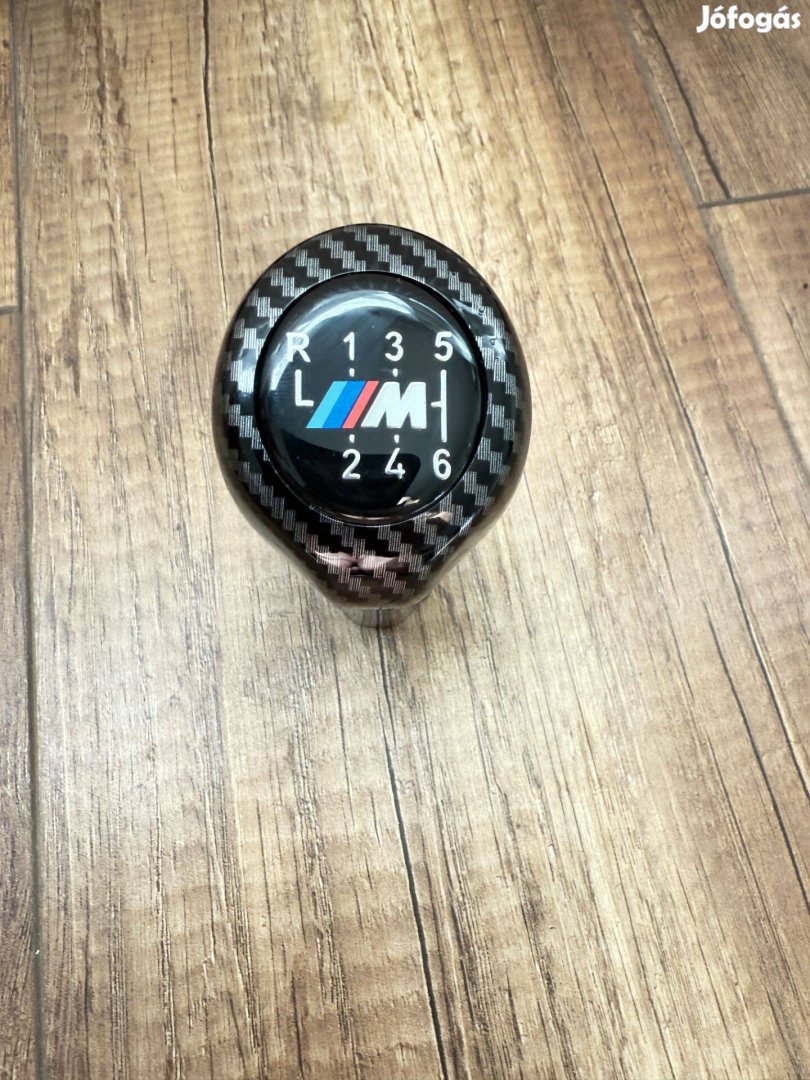 BMW M carbon bőr váltógomb , 6 sebességes