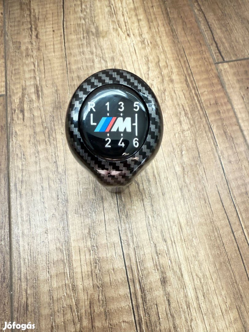 BMW M carbon bőr váltógomb , 6 sebességes