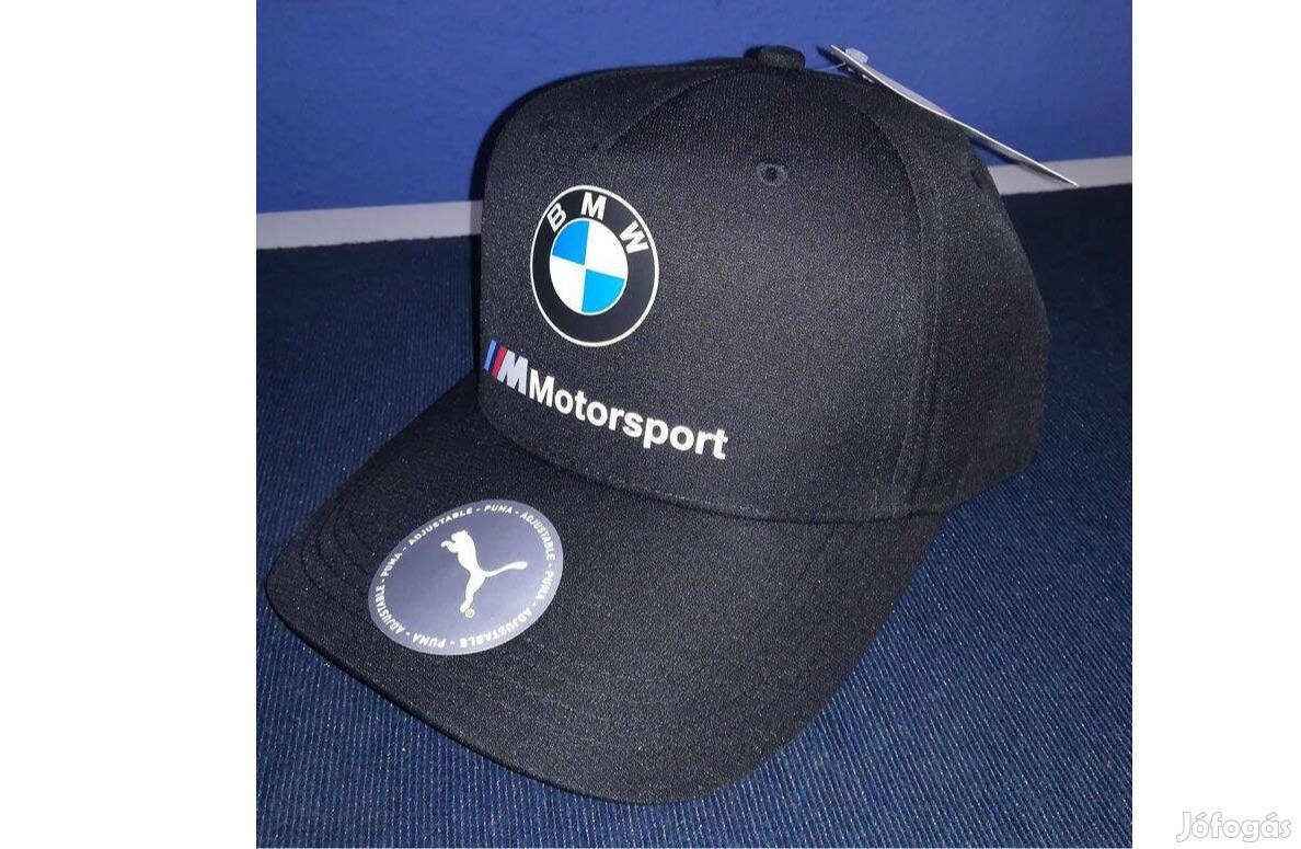 BMW Motorsport eredeti Puma fekete baseball sapka