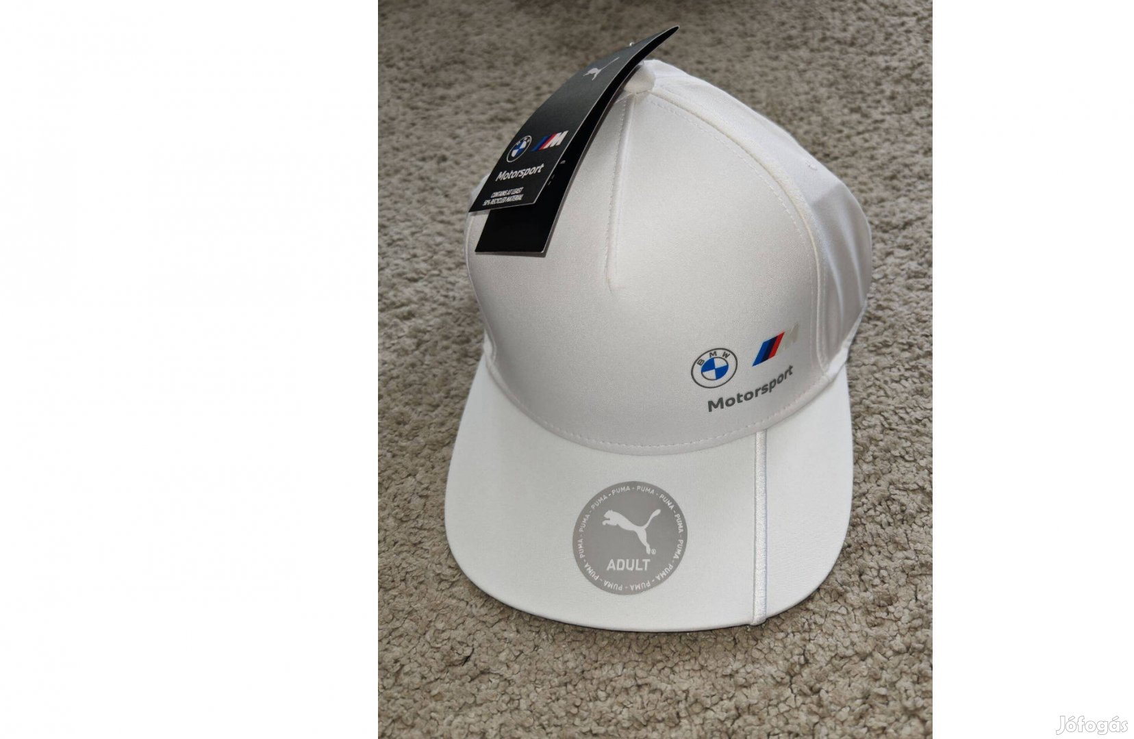 BMW Motorsport fehér eredeti Puma snapback sapka
