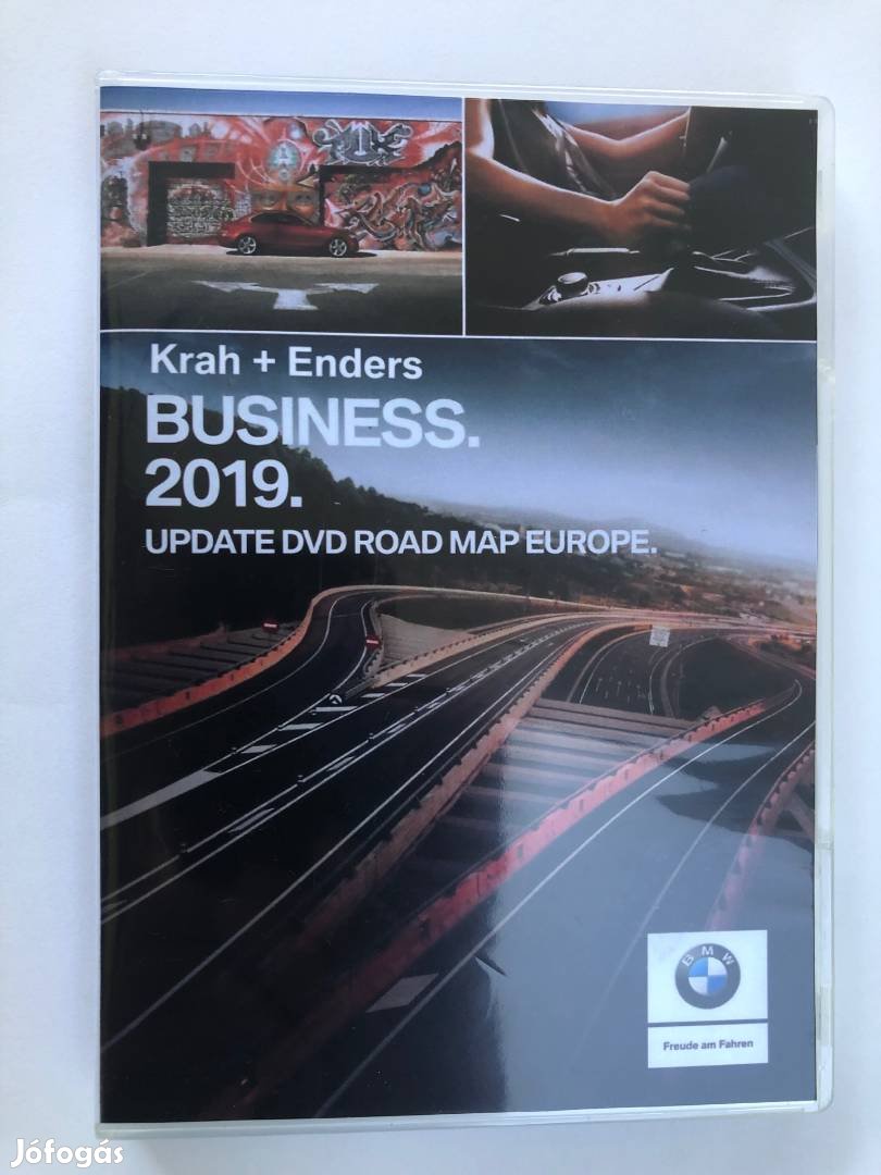 BMW Navigáció Business 2019 DVD frissítés