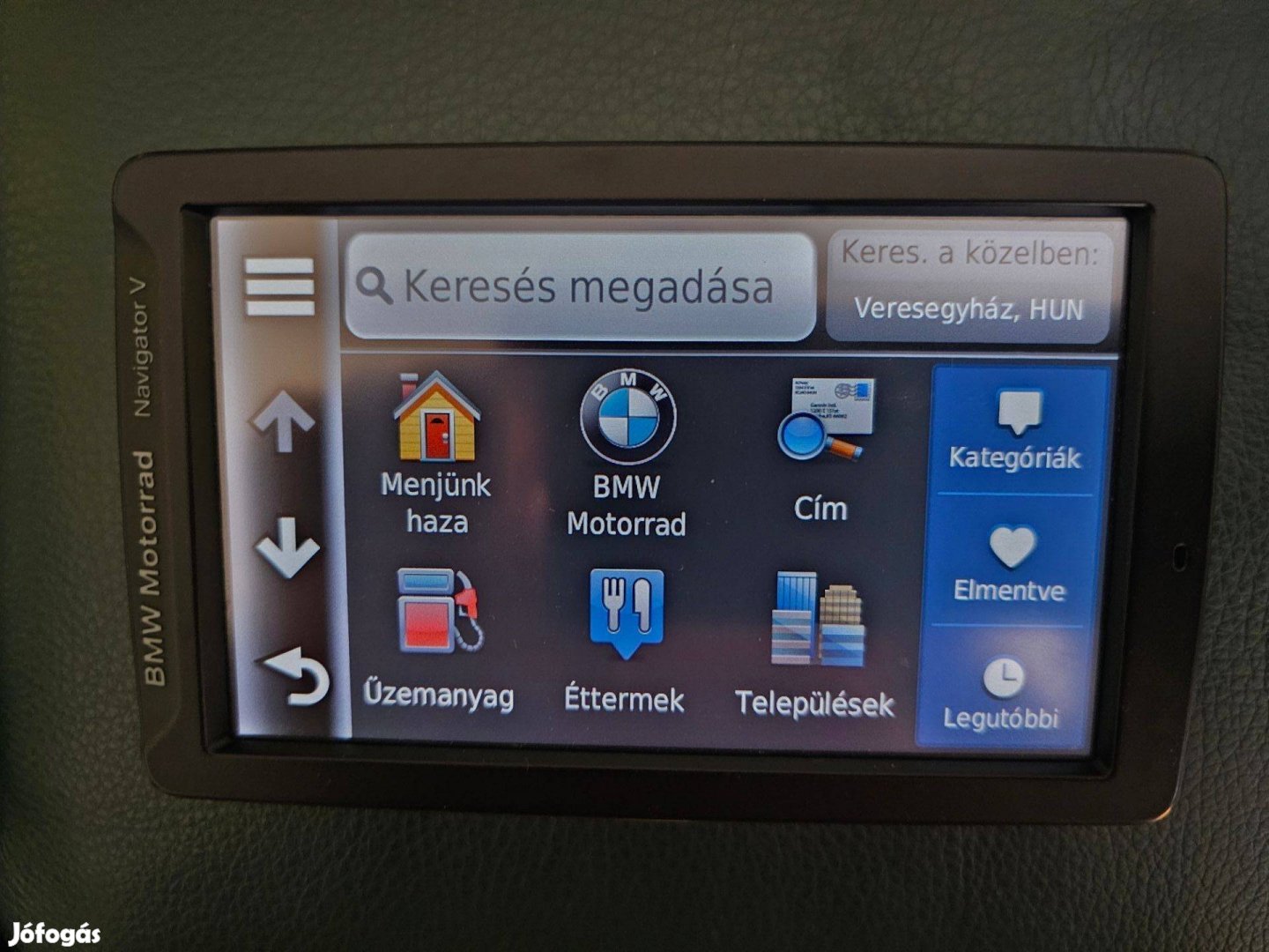 BMW Navigator V motoros navigáció