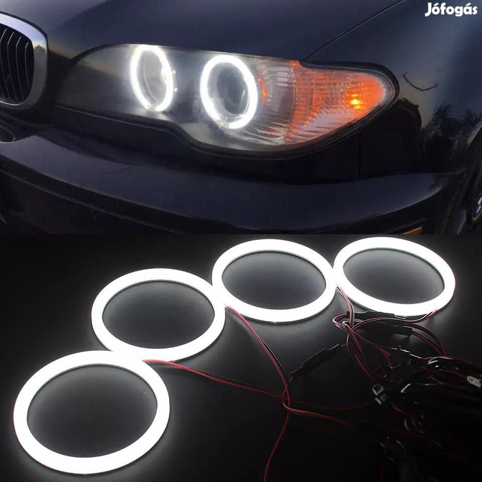 BMW Opál LED Angel eyes E46 facelfit coupe / cabrio jégfehér