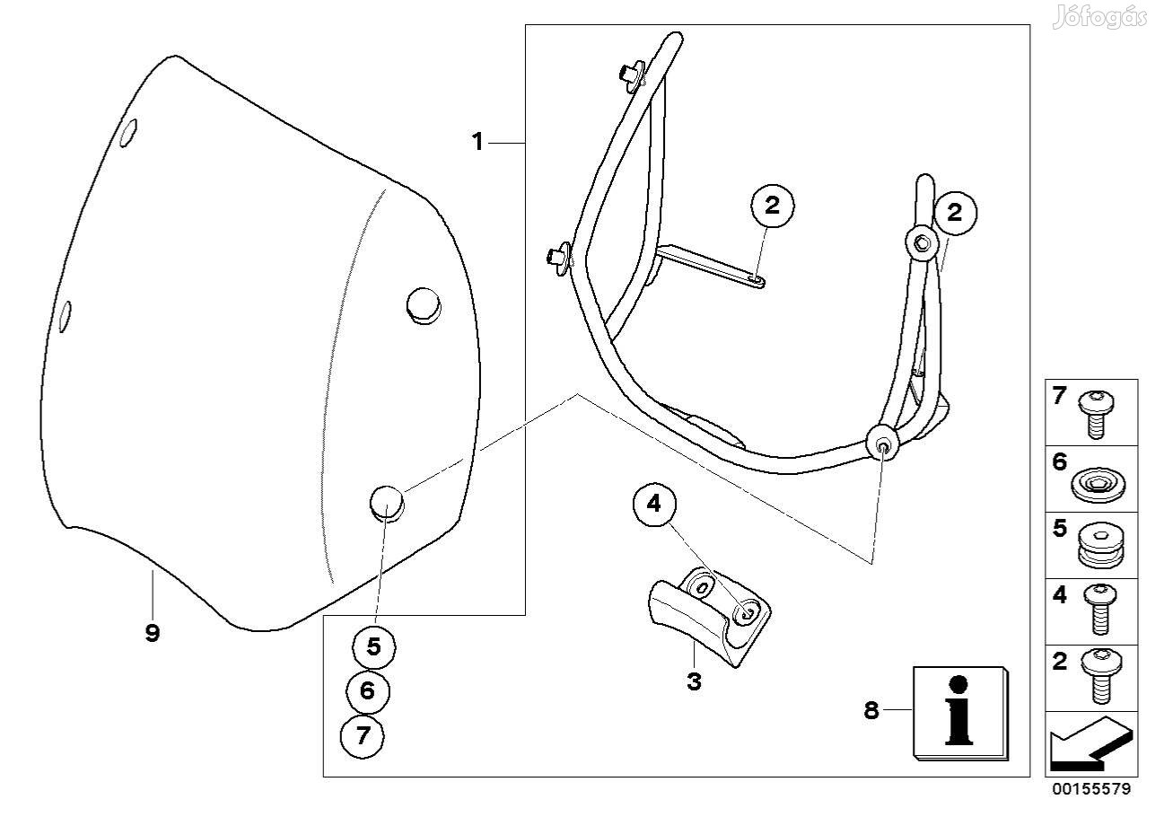 BMW R1200R plexi