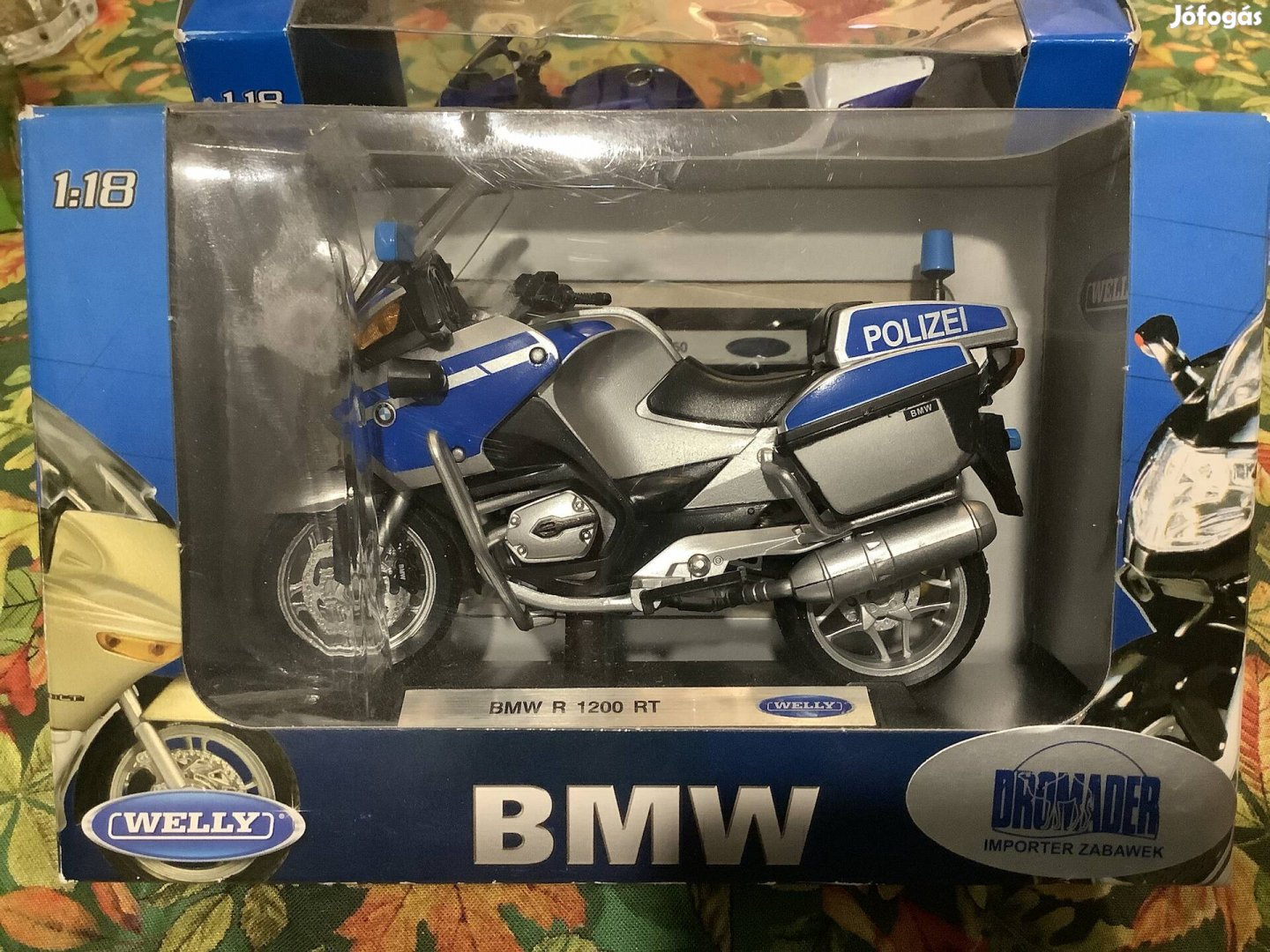 BMW R 1200 RT Welly 1:18 model Original 