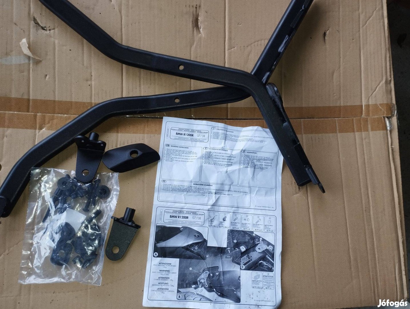 BMW R 1200 R Kappa csomagtartó szárak