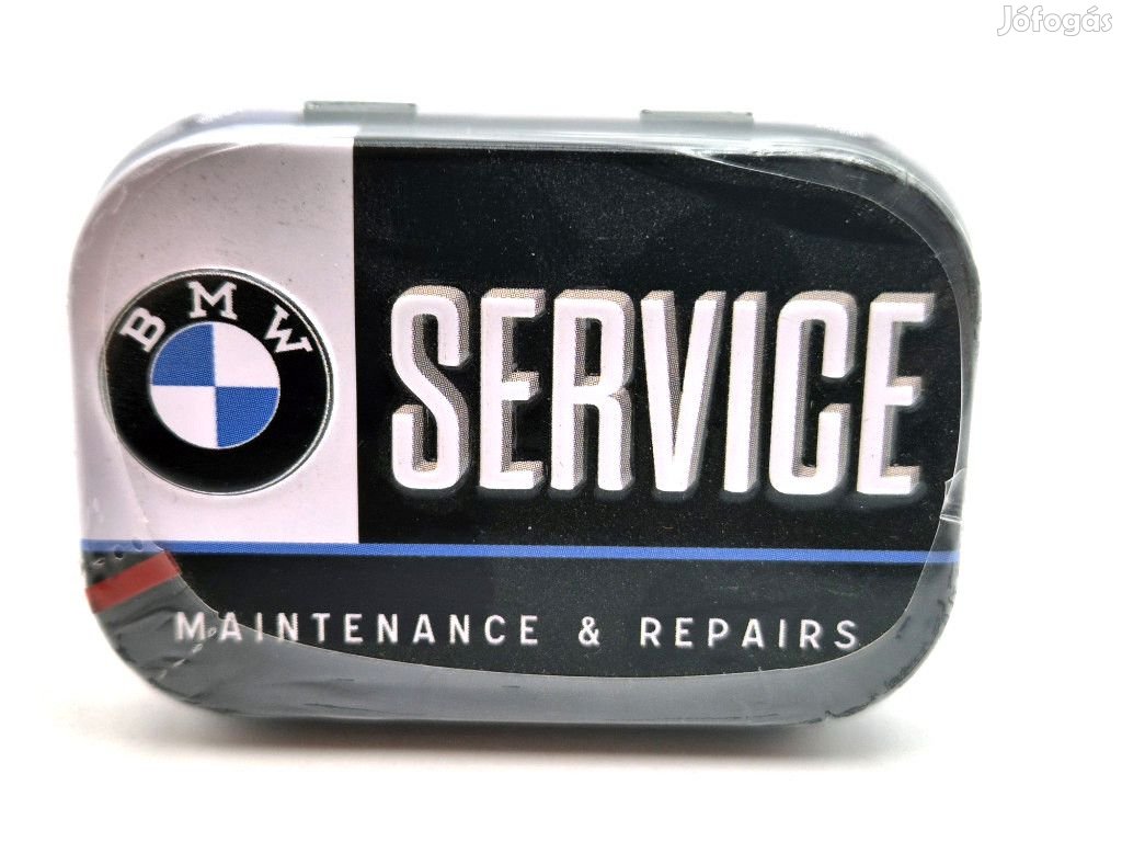 BMW Service fém cukorkás doboz fémdoboz (15g)