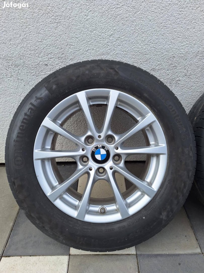 BMW Style 390 gyári 16-os felni nyárigumikkal + Tpms e90 e91 f30