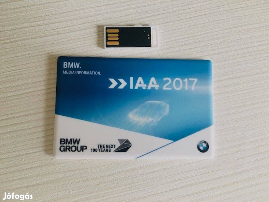 BMW USB 2.0 kártya formájú, lap pendrive 4 GB