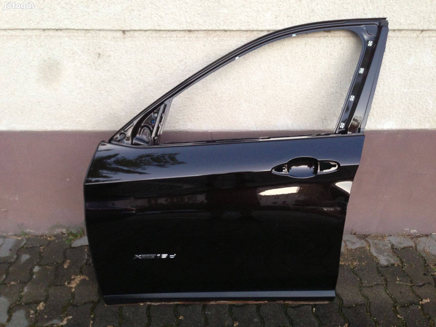 BMW X1 F48 komplett bal első ajtó, enyhén sérült, B53 barna metál