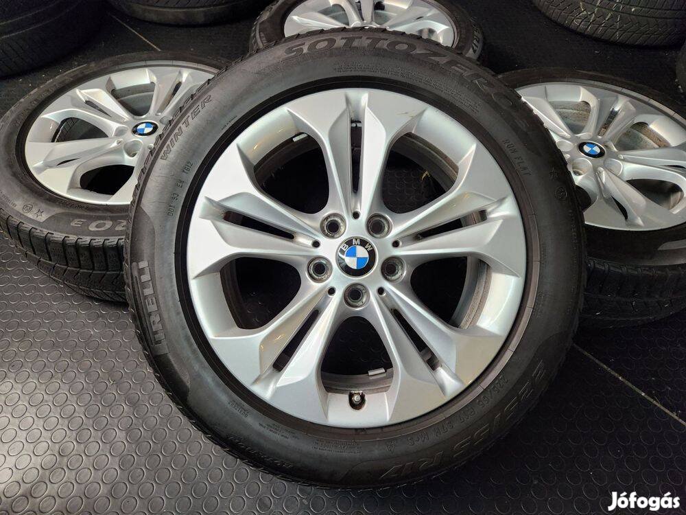 BMW X1 X2 gyári alufelni Pirelli téligumikkal