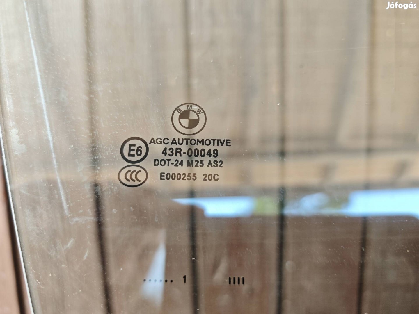 BMW X1 e84 jobb első ajtó üveg ablak