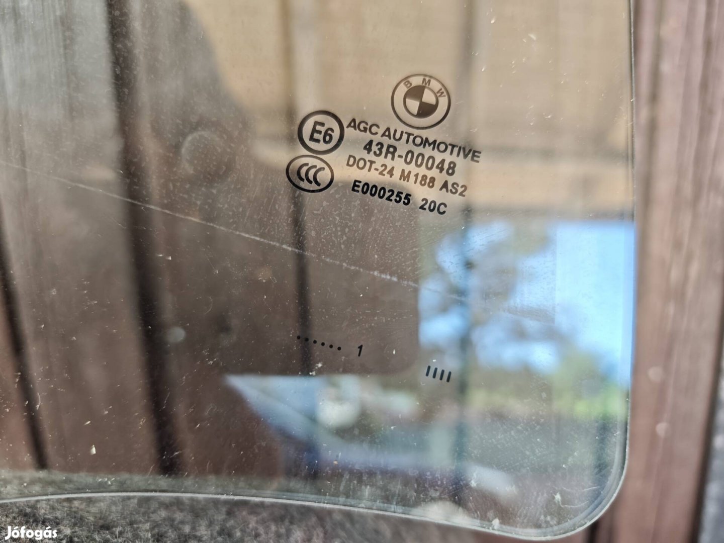 BMW X1 e84 jobb hátsó ajtó üveg ablak 