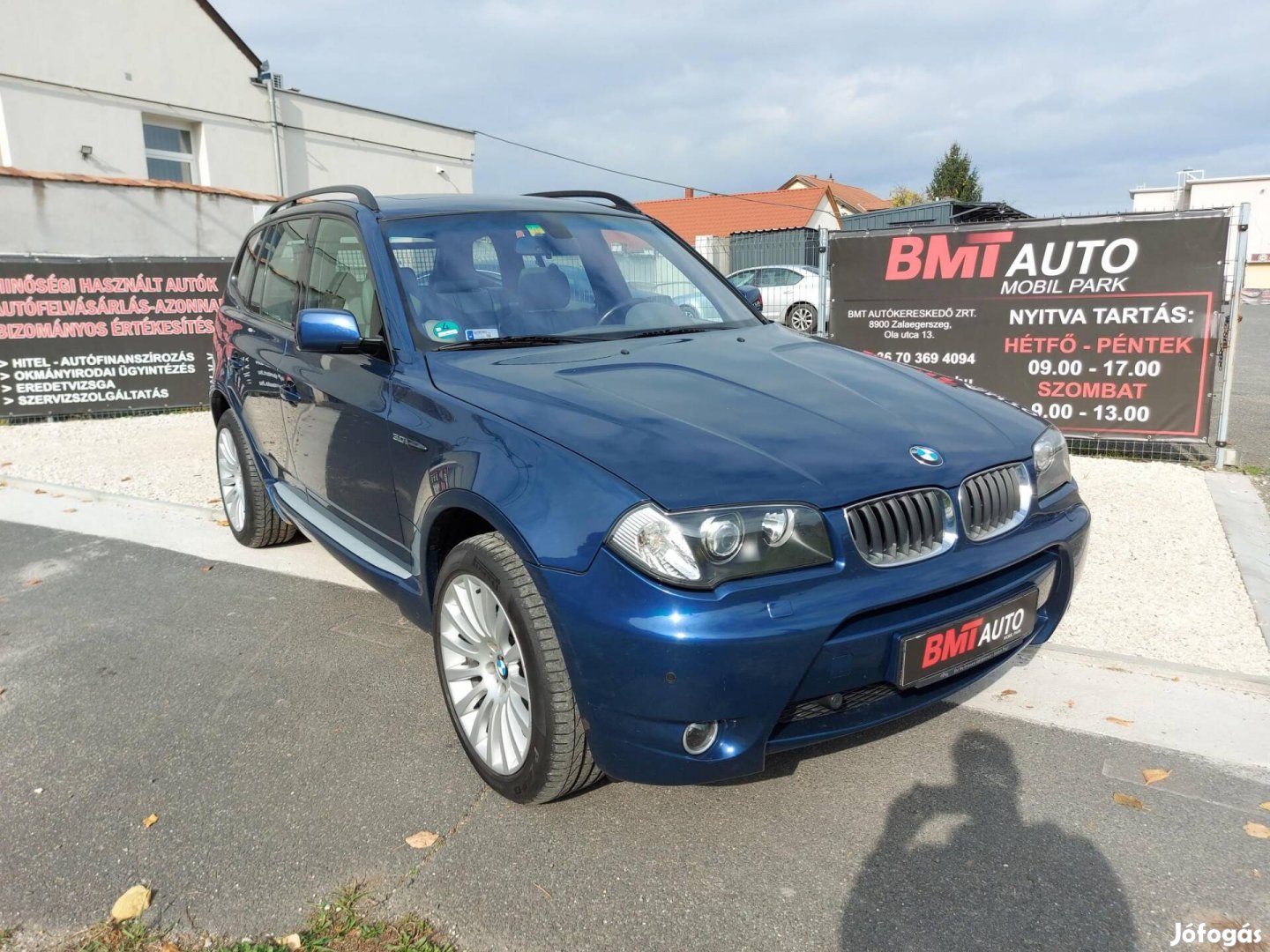 BMW X3 3.0 Gyűjtői állapot. sport hátsó dob. xe...