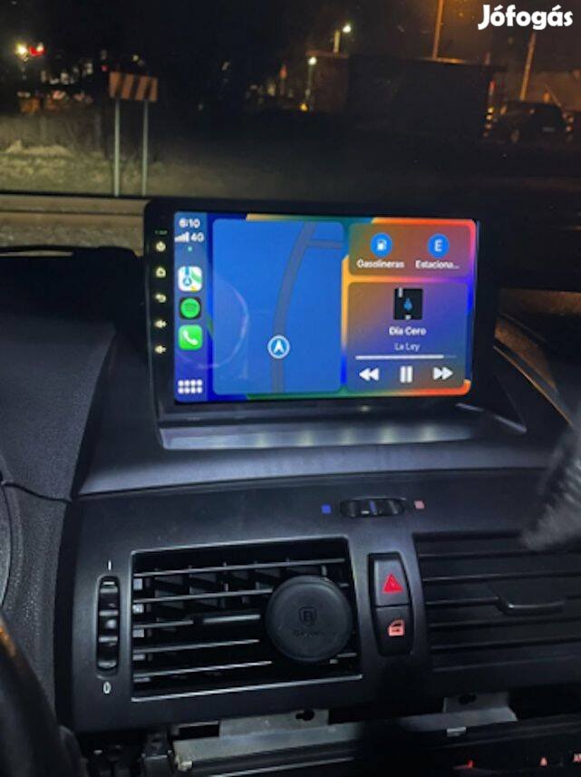 BMW X3 Carplay Multimédia Android GPS Rádió Tolatókamerával!