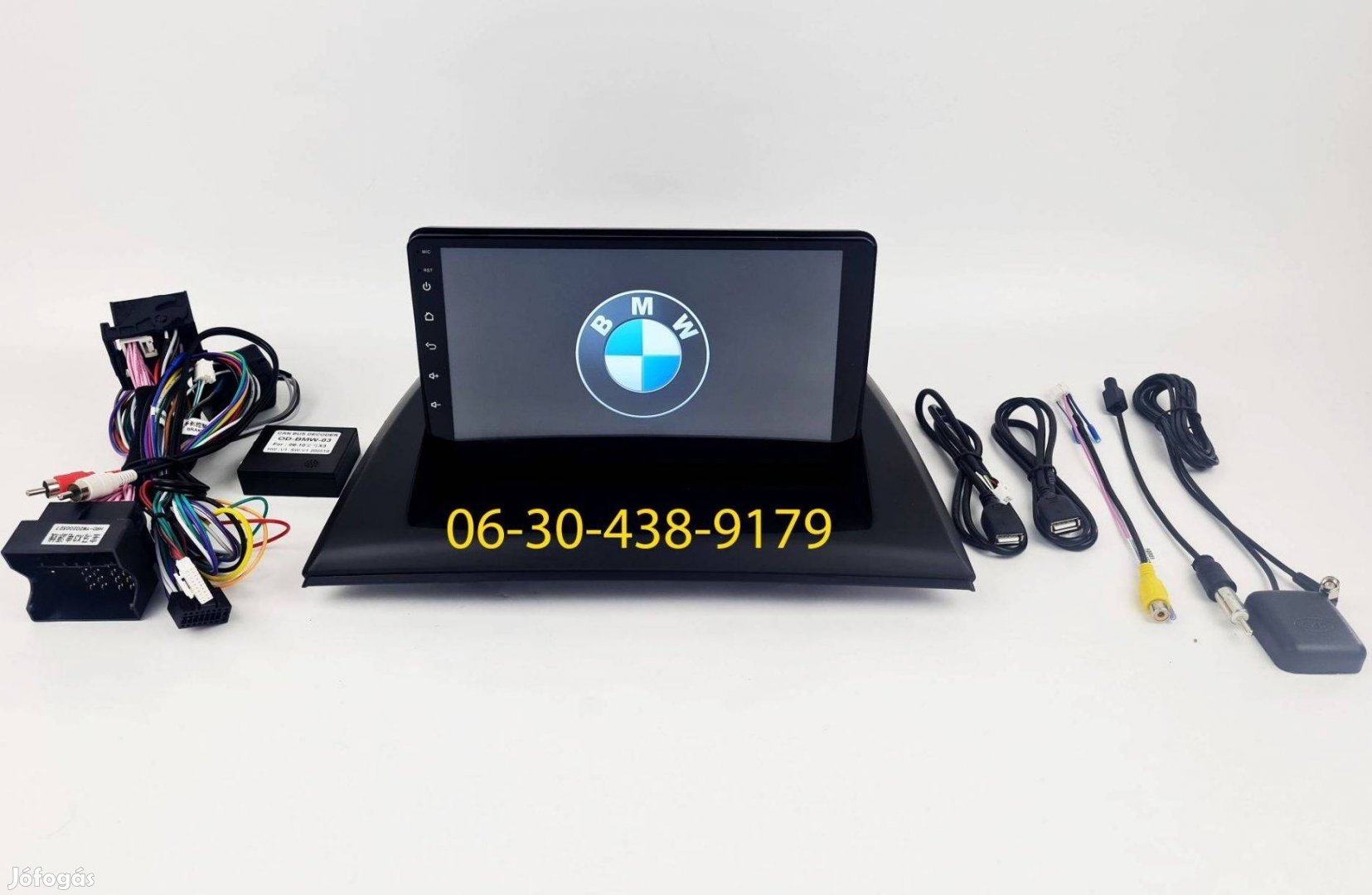 BMW X3 E83 Android autórádió fejegység gyári helyre 1-6GB Carplay