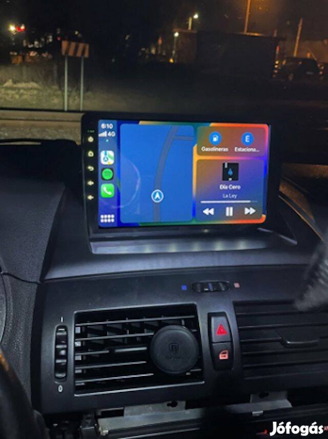 BMW X3 E83 Carplay Multimédia Android GPS Rádió Tolatókamerával