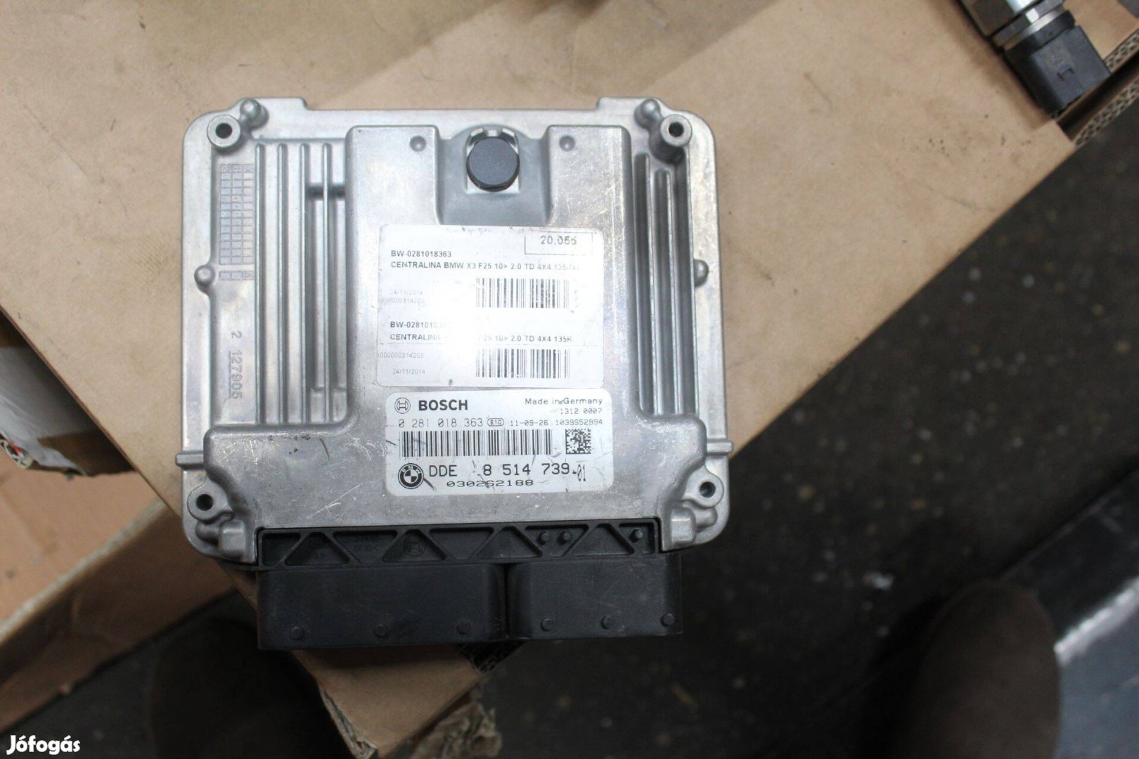 BMW X3 F25 Motor vezérlő
