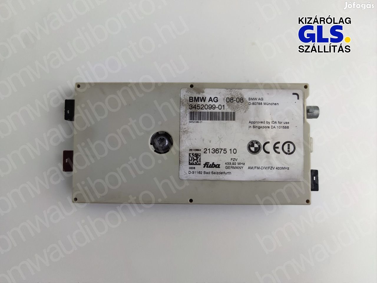 BMW X3 (E83) Antenna erősítő (3452099, 65203452099, 65203402526)