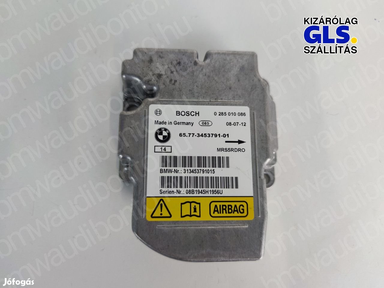 BMW X3 (E83) Légzsákvezérlő egység/modul (3453791, 65773453791)